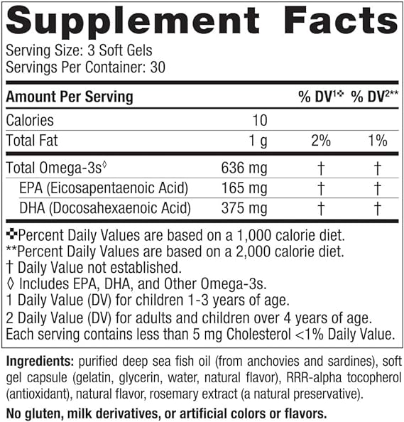 Nordic Naturals Children's DHA Xtra, 636mg Berry Punch - 90 mini softgels