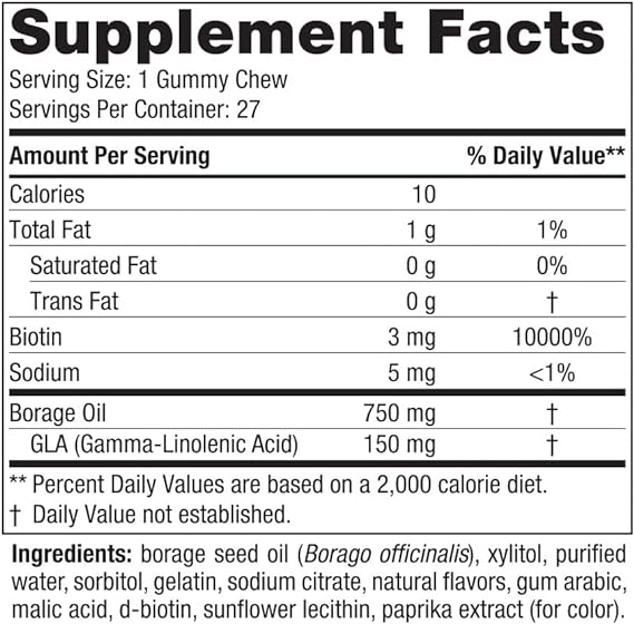Nordic Naturals Hair & Skin Gummies, 27 Gummy Chews