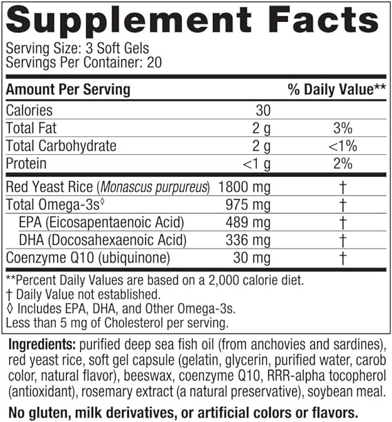 Nordic Naturals Cholesterol Support - 60 softgels