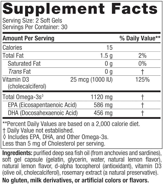 Nordic Naturals Ultimate Omega 2X Mini,  60 mini softgels