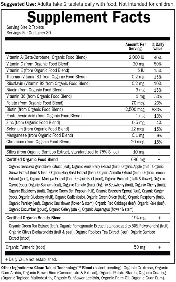 Garden of Life Mykind Organics Organic Plant Collagen Builder - 60 vegan tablets