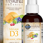 Garden Of Life Mykind Organics Vegan D3 Organic Spray, 1000 IU (Vanilla) - 58 ml.