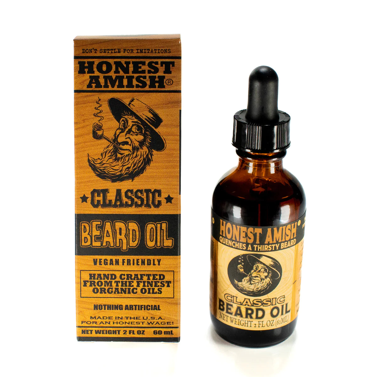 honest amish classic beard oil