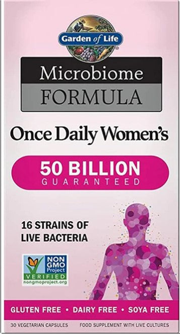 Garden of Life Dr. Probiotics for Women Once Daily, 30 Capsules