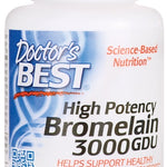 doctor's best high potency bromelain to support healthy digestion