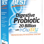 doctor's best digestive probiotic with howaru to promote healthy intestinal function