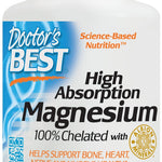 doctor's best high absorption magnesium to support bone, heart and nerve health