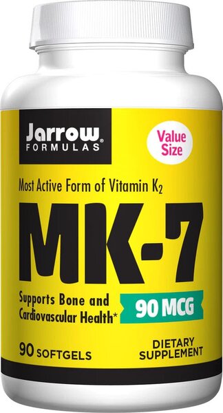 Jarrow Formulas MK-7, 90mcg - 90 softgels