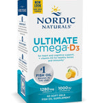 Nordic Naturals Ultimate Omega-D3, 1280mg Lemon - 60 softgels