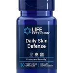 life extension daily skin defense 30 vcaps supplement facts