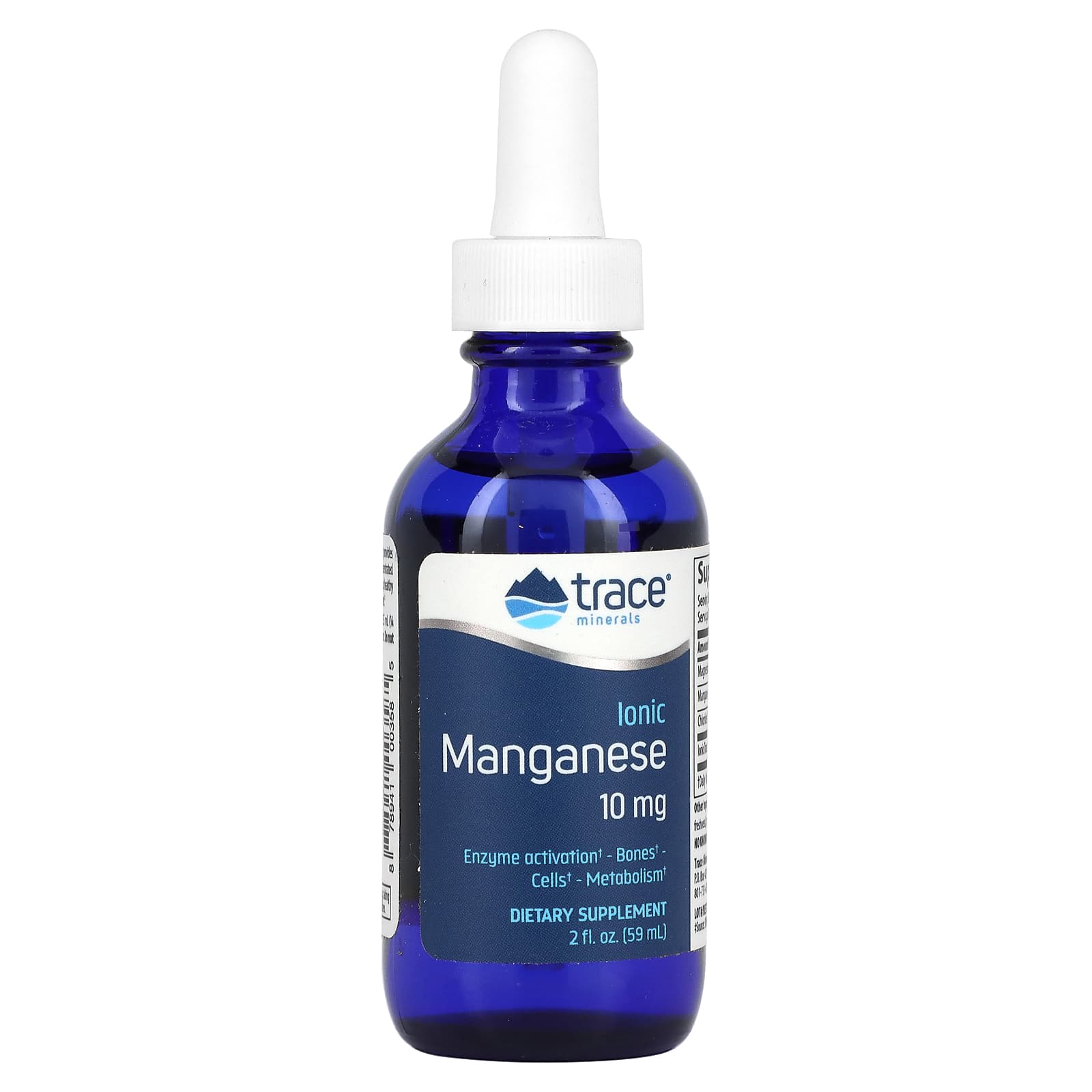 Trace Minerals Ionic Manganese, 10mg - 59 ml.