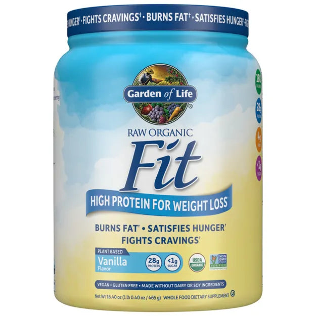 Garden of Life Raw Organic Fit, Vanilla - 930g