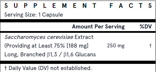 Jarrow Formulas Beta Glucan - 60 caps