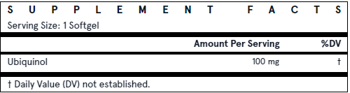 Jarrow Formulas Ubiquinol QH-absorb, 100mg - 60 softgels