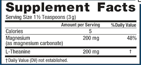 Natural Vitality Calm Mind, Honey Chamomile - 168g