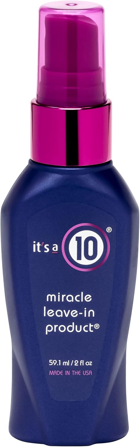 Its a 10 Miracle Leave In Hair Treatment Spray 60ml Anti Frizz UK