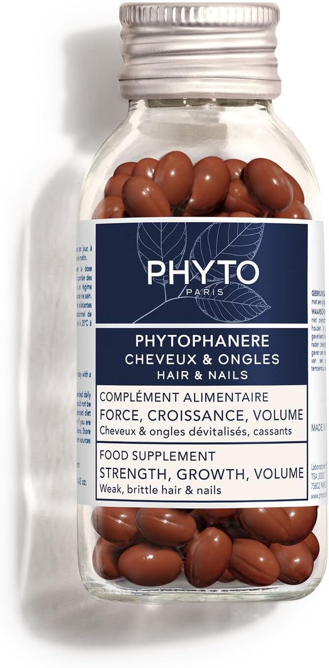 PHYTO Phytophanere Hair Nail and Skin Supplement Biotin Vitamin Capsules UK