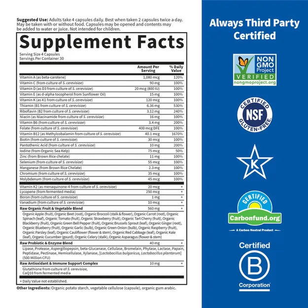 Garden of Life Vitamin Code Men - 240 vcaps