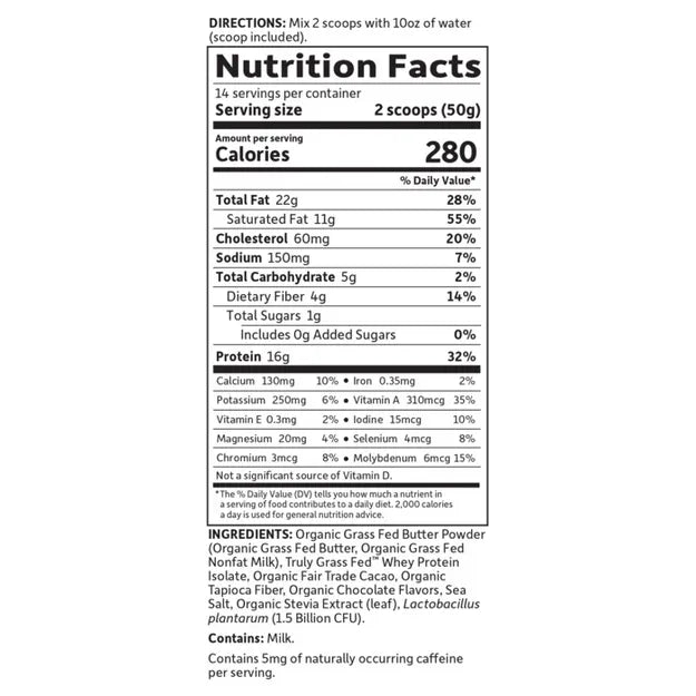 Garden of Life Dr. Formulated Keto Meal, Chocolate - 700g