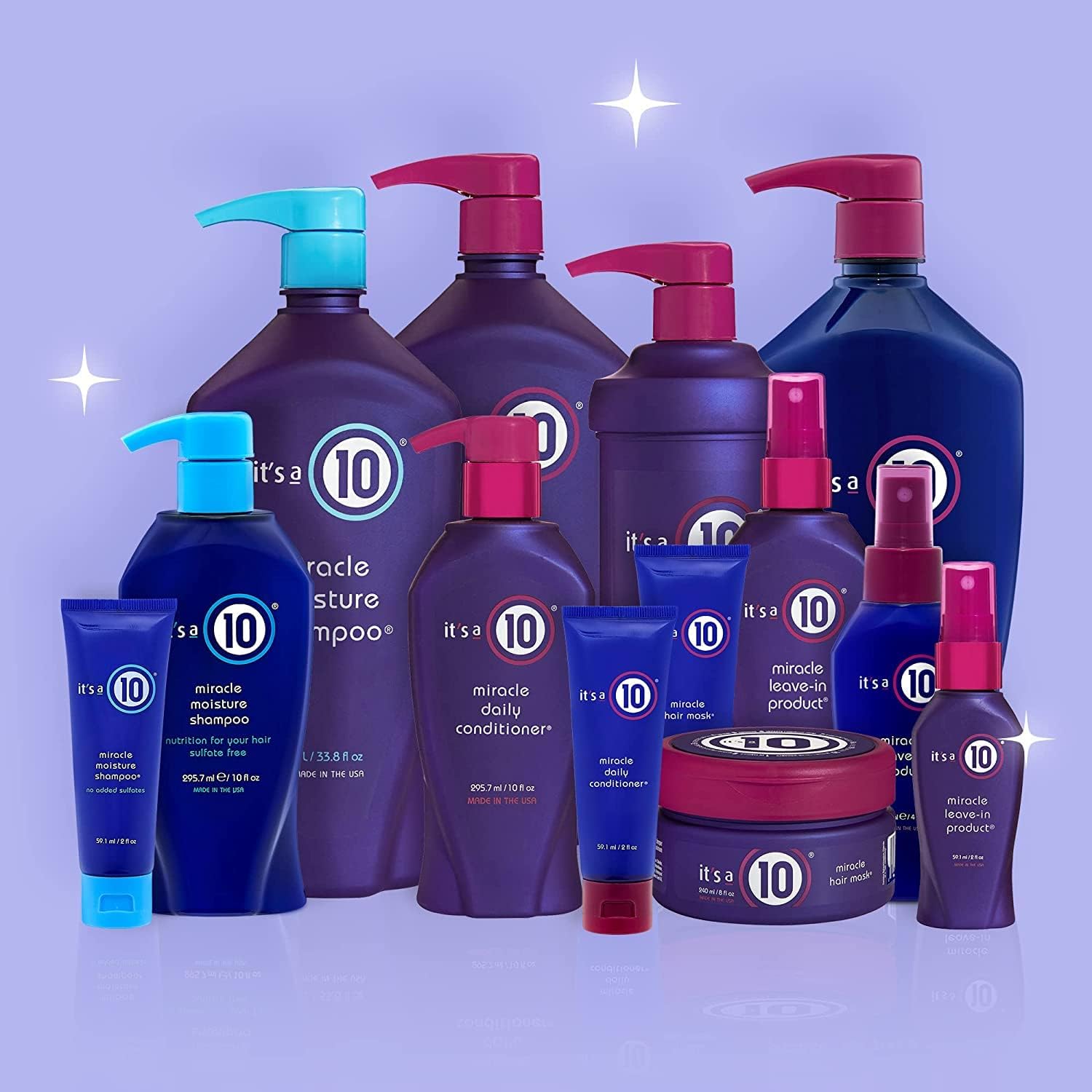 It's a 10 Haircare - Miracle Leave-In Product Spray, Smoothes & Eliminates Frizz, 60ml