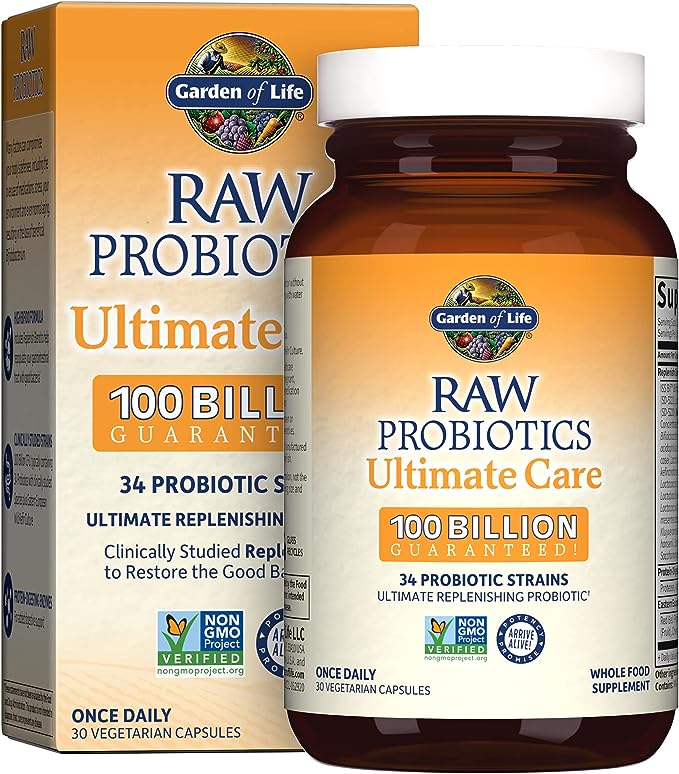 Garden Of Life Raw Probiotics Ultimate Care - 30 vcaps