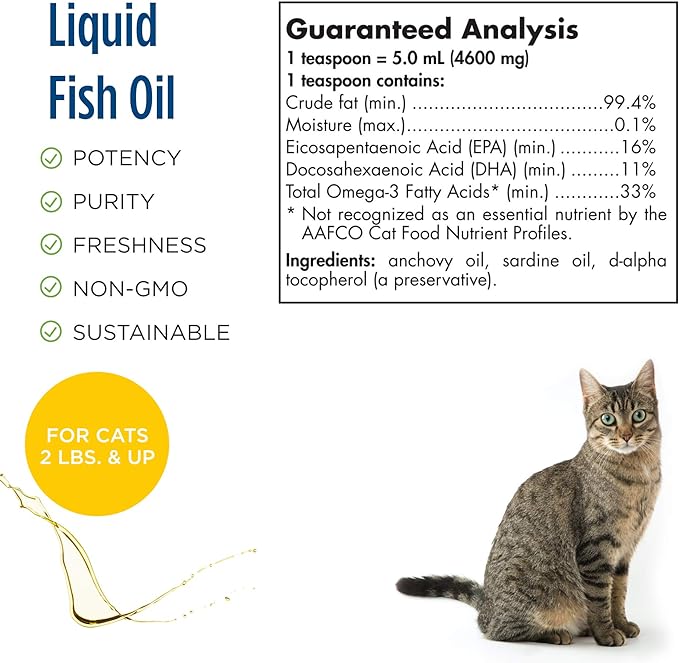 Nordic Naturals Omega-3 Cat - 60 ml