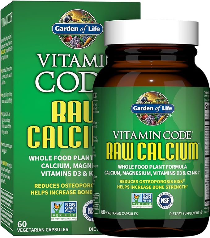 Garden of Life Vitamin Code Raw Calcium - 60 vcaps