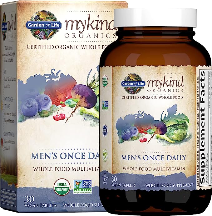 Garden Of Life Mykind Organics Men's Once Daily - 30 vegan tablets