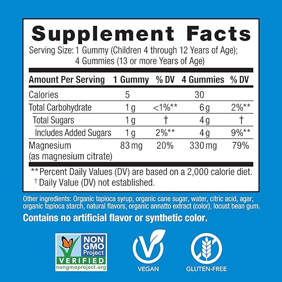 Natural Vitality Calm Kids Gummies, Sweet Citrus - 60 gummies