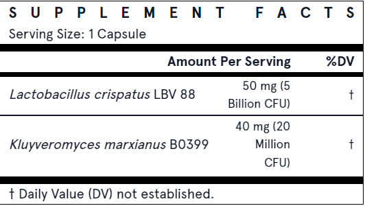 Jarrow Formulas Probiotic Yeast Support, 5 Billion CFU - 30 vcaps