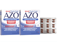 AZO Urinary Pain Relief Maximum Strength 24 Tablets - 2 Pack