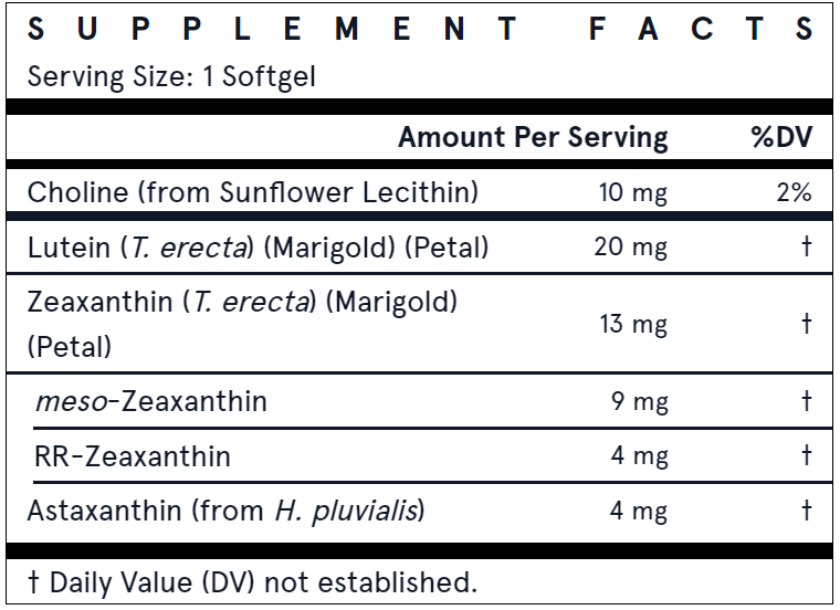 Jarrow Formulas Macula PF - 30 softgels