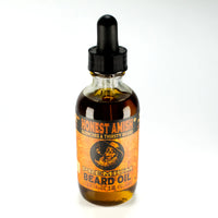 Honest Amish Premium Beard Oil glass dropper bottle displayed for UK retail search engine optimization