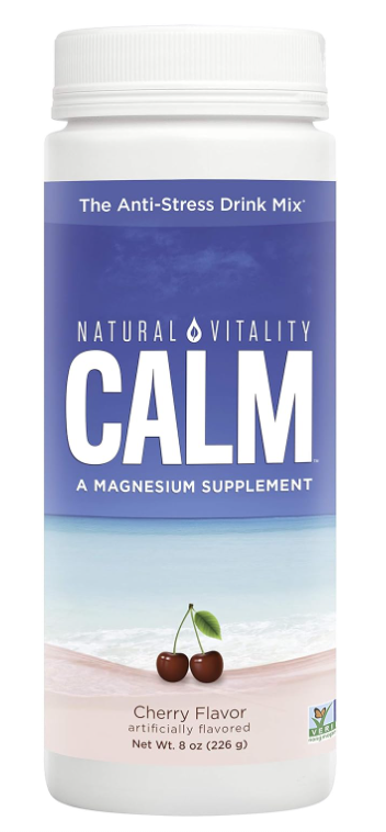 Natural Vitality Calm Magnesium Powder, Cherry - 226g