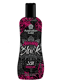 Australian Gold Adorably Black Tanning Lotion 250ml Deep Dark Tan Formula UK