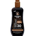 Australian Gold SPF 30 Spray Gel with Bronzer 237ml