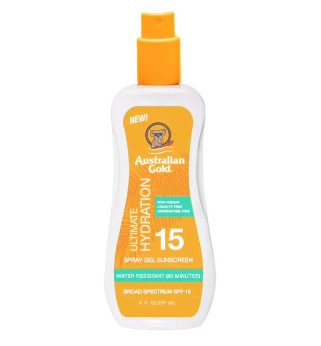 australian gold spray gel sunscreen 15 spf