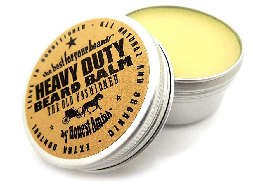 honest amish heavy duty beard balm 2oz