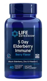 life extension 5 day elderberry immune berry flavor