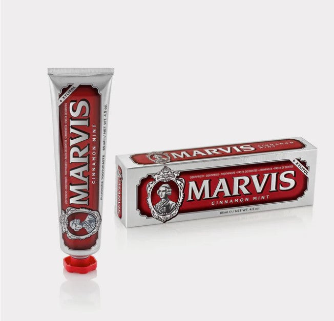 marvis cinnamon mint toothpaste