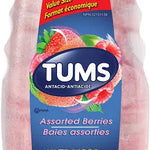 TUMS Ultra Strength 1000 Antacid Tablet, Assorted Berries, 72 count