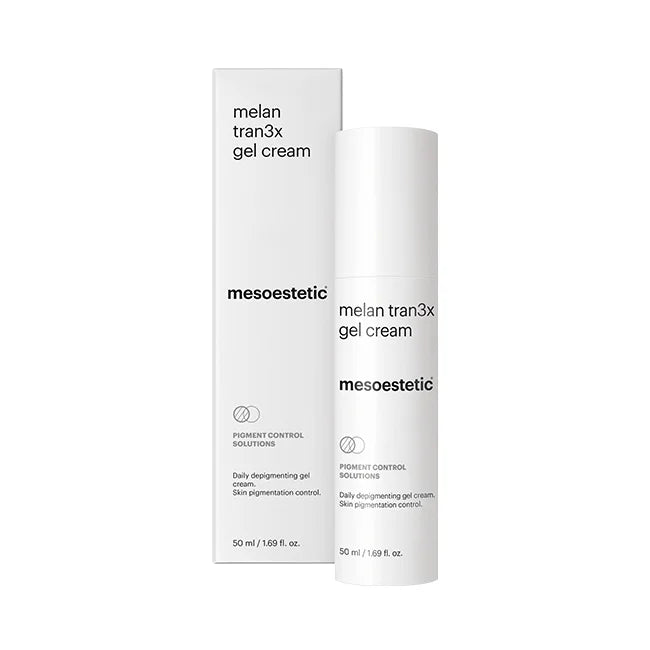 Mesoestetic Melan Tran3X Gel Cream Pigmentation Correction Treatment UK