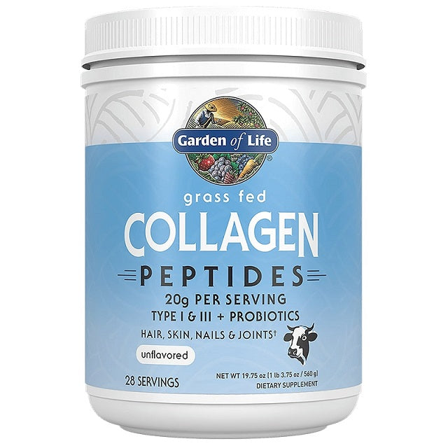 Garden of life Grass Fed Collagen Peptides - 560g