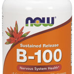 NOW Foods Vitamin B-100 Sustained Release - 100 tabs