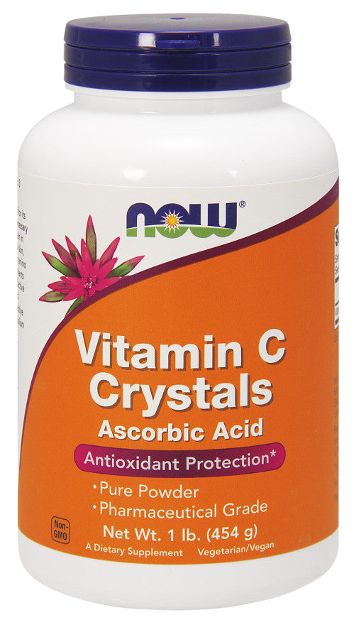 NOW FoodsVitamin C Crystals - 454g