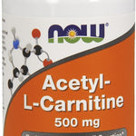 Acetyl-L-Carnitine 500mg 50 Vcaps - Enhance Mental Focus & Physical Performance