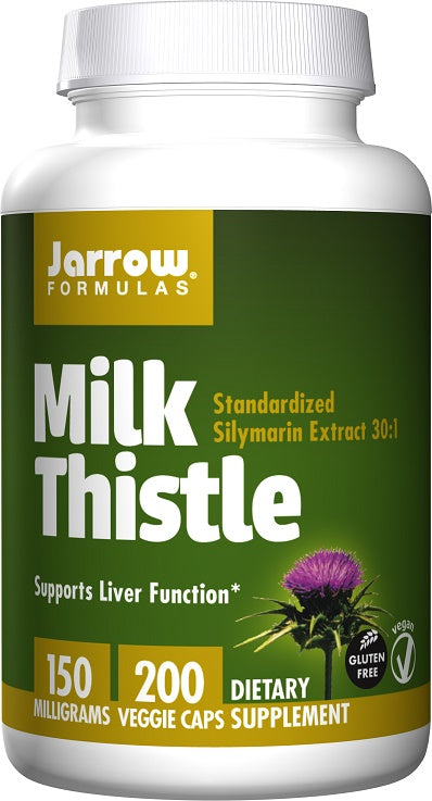 Jarrow Formulas Milk Thistle, 150mg - 200 vcaps