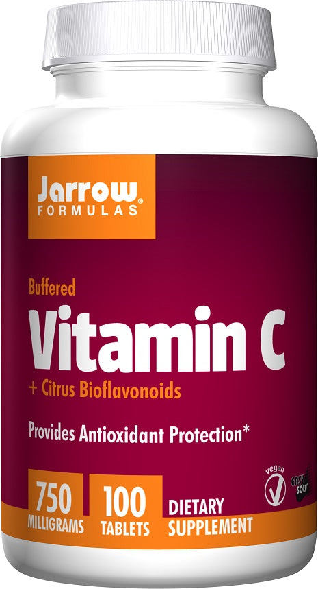 Jarrow Formulas Vitamin C (Buffered) + Citrus Bioflavonoids, 750mg - 100 tabs