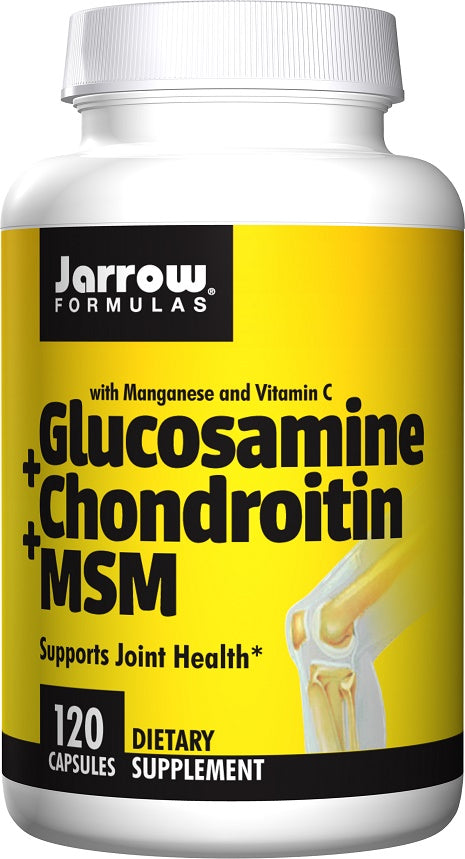 Jarrow Formulas Glucosamine + Chondroitin + MSM - 120 caps