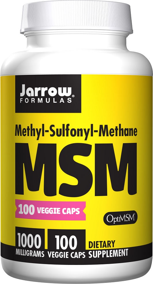 Jarrow Formulas MSM (Methyl-Sulfonyl-Methane), 1000mg - 100 vcaps